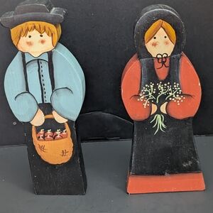 Folk Art Wooden Figurines
